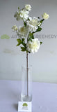 F0418 Silk White Jasmine Flower 69cm | ARTISTIC GREENERY