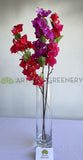 F0419 Bougainvillea Flower 53-77cm Red / Purple / Fuchsia