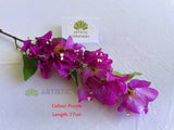 PURPLE - F0419 Bougainvillea Flower 53-77cm Red / Purple / Fuchsia