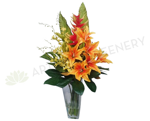 FA1002 - Orange Lilies Floral Arrangement
