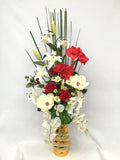 FA1031 - Rose, Lily & Amaryllis Arrangement (155cm Height)