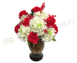 FA1033 - Rose & Hydrangea Arrangement (55cm Height)