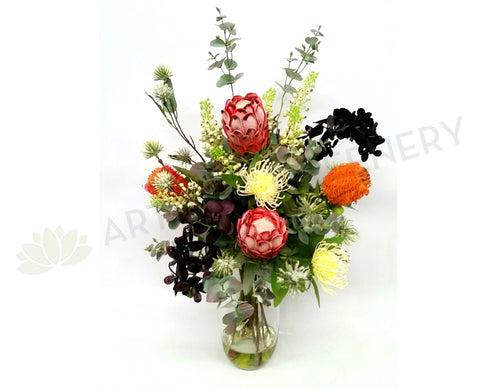 FA1058 - Native Flowers Arrangement (60cm Height) - The King's College