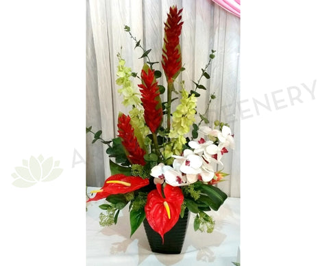 FA1060 Tropical Floral Arrangement - Ginger Flower / Orchid / Anthurium - Westpac Concierge