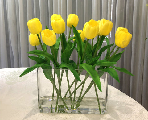 FA1080-1 - Latex Tulip Floral Arrangement 45cm Tall