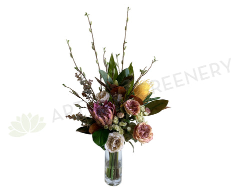 FA1104 - Natural Style Floral Arrangement with 400ml Water Resin (90cm Height) | ARTISTIC GREENERY