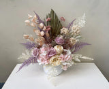 FA1118A - Artificial Dried Flower Look Arrangement (60cm Height) Pink | ARTISTIC GREENERY