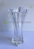 Pressed / Pattern Glass Vase (Premium) 2 Styles Glassware Vase | ARTISTIC GREENERY