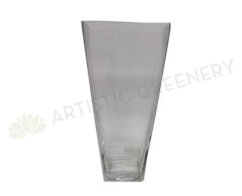 Glass Vase Tapered Shape