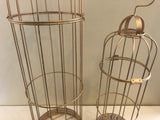 ACC0029 Decorative Gold Colour Bird Cage - 2 Sizes