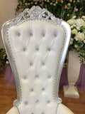 For Hire - Throne Chairs - Mr and Mrs Chairs  - (Code: HI0003)