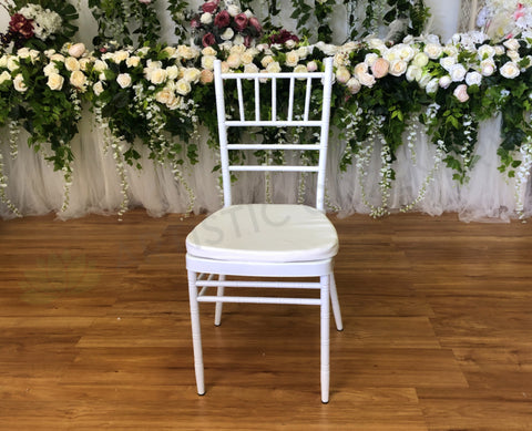 For Hire - White Tiffany Chair (Code: HI0004)