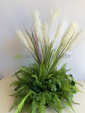 For Hire - Artificial Pampa Grass Centrepiece 95cm Height (Code: HI0033)