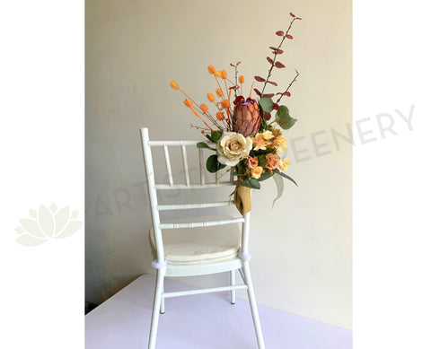 For Hire - Silk Flowers for Aisle Chairs (Code: HI0039)