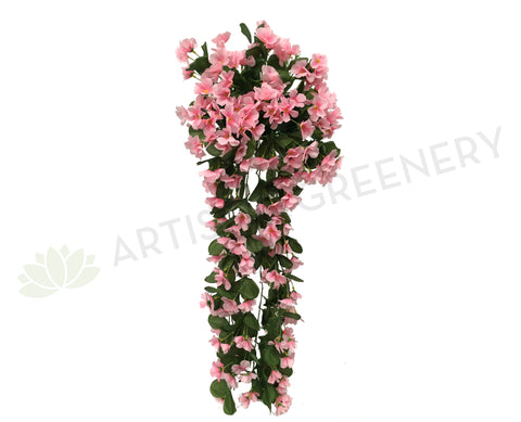 HP0004 Hanging Impatiens 87cm Baby Pink