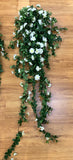 White - HP0071 Trailing Camellia Bunch 180cm  | ARTISTIC GREENERY