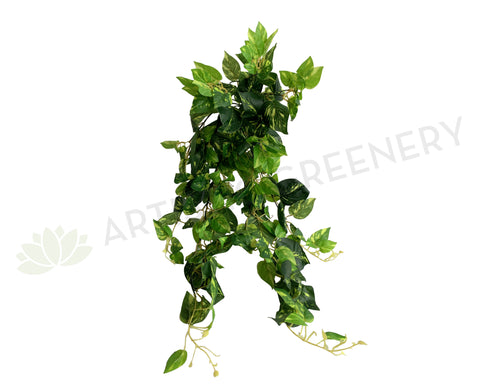 HP0075 Fake Hanging Devil's Ivy (Epipremnum Aureum) 83cm | ARTISTIC GREENERY