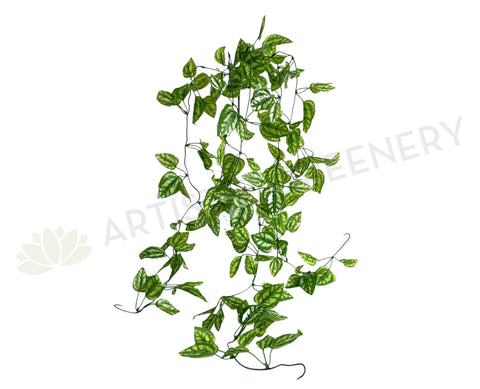 HP0093 Artificial Hanging Aluminum Plant 85cm | ARTISTIC GREENERY