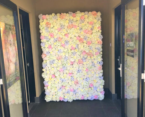 Hair on the Boulevard Ellenbrook - Flower Wall