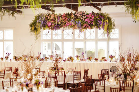 For Hire Hanging Flower Ceiling Artificial Flowers Malaga Perth