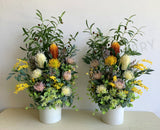 FA1116 - Artificial Australian Native Flower Arrangement 70cm tall (Holy Family Catholic Church) | ARTISTIC GREENERY