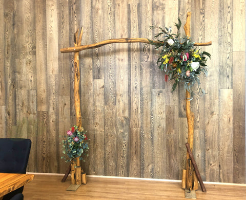 Howard Park / Linkar Wine Importer Showroom - Custom-made Arbor with Silk Native Flowers for Display