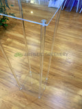 ACC0101 Clear Acrylic Stand Rectangle Wedding Plinth Wedding Clear Stand Perth 100cm x 30cm x 30cm | ARTISTIC GREENERY