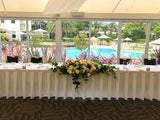 Wedding Package - Centrepieces for Guests & Bridal Tables (Jess & Paul)