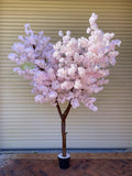 T0139HD Faux Blossom Tree 240cm (High Density) Light Pink | ARTISTIC GREENERY