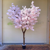 T0139HD Faux Blossom Tree 240cm (High Density) Light Pink | ARTISTIC GREENERY