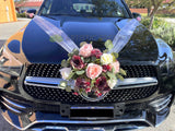 Wedding Car Silk Flower Decorations Perth Malaga - WCD002 | ARTISTIC GREENERY