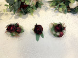 Matching buttonhole and corsages - Amie