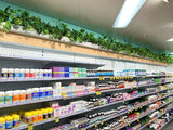 Optimal Pharmacy (South Lake WA) - Hanging Artificial Greenery for Built-in Selves | ARTISTIC GREENERY