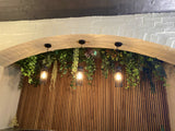 Chelsea Pizza (Nedlands) - Custom Designed Hanging Greenery Panels for Restaurant | ARTISTIC GREENERY