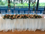 Affordable Wedding Hire Perth - Decorations for Tables / Backdrop / Welcome Sign (Naomi & Chris) | ARTISTIC GREENERY