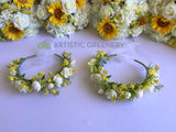 Round Bouquet - Yellow & White - Jessica F