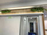 Optimal Pharmacy (Midland WA) - Hanging Artificial Greenery for Built-in Selves | ARTISTIC GREENERYOptimal Pharmacy (Midland WA) - Hanging Artificial Greenery for Built-in Selves | ARTISTIC GREENERY