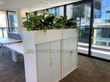 Schlumberger Australia (Perth) - Greenery Wall & Plants for Tambour Units | ARTISTIC GREENERY