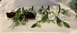 ARTISTIC GREENERY - Teardrop / Natural Bouquet - Mixed Flowers & Greenery - Shannon W