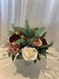 Bridesmaid - ARTISTIC GREENERY - Teardrop / Natural Bouquet - Mixed Flowers & Greenery - Shannon W