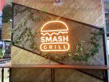 Smash Grill (FOMO FREO) Fremantle - Feature Wall & Creeping Greenery | ARTISTIC GREENERY