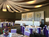 For Hire - Custom-made table centrepieces - Purple & White