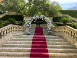For Hire - Round Arch Decorated With Flowers 260cm Height