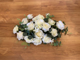 For Hire - Rustic Style Table Centrepiece 60cm White (Code: HI0013WHI)