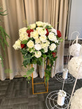 Wedding Package - Burgundy & White - Kim & Byron (May 2021) | ARTISTIC GREENERY Silk Flowers Wedding and Event Decoration for Hire Perth WA Australia