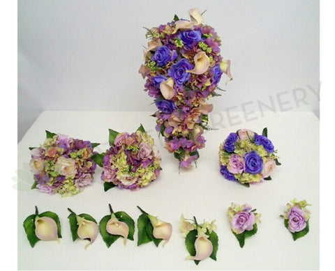 Teardrop Bouquet - Purple - Justin B
