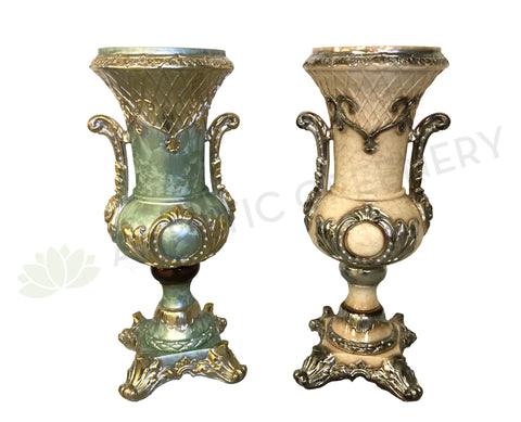 FG-K1221 Decorative Elegant Fiberglass Vase / Pot 93cm Tall