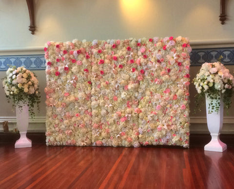Wedding Package - Centrepieces for Guests & Flowers Wall (Kim P)
