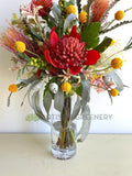 Kirrawee High School (Kirrawee NSW) - Artificial Floral Arrangement for Reception Desk | ARTISTIC GREENERY