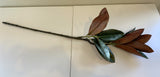 LEA0046S Magnolia Leaves (Branch) 88cm 2 branches $22